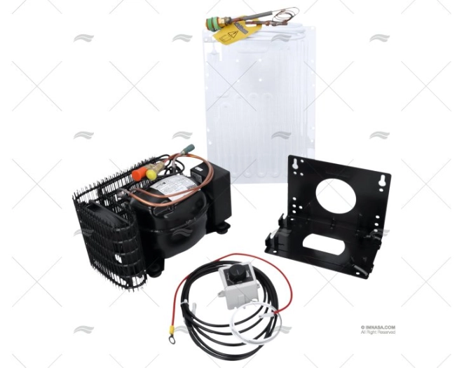 FRIGORÍFICO INDEL 80L KIT GRUPO+PLACA350 ISOTHERM