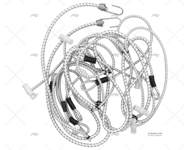 OCTOPUS SHOCK CORD 8x3000mm