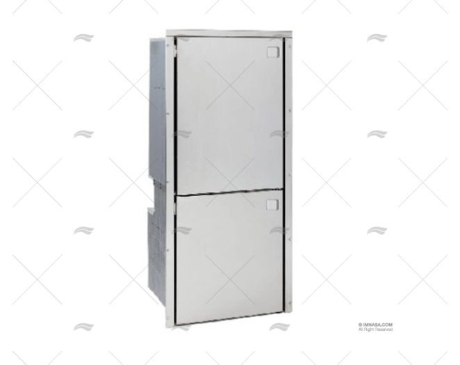 FRIGORÍ. CONGEL.195L CRUI.COMBI INOX  LH ISOTHERM