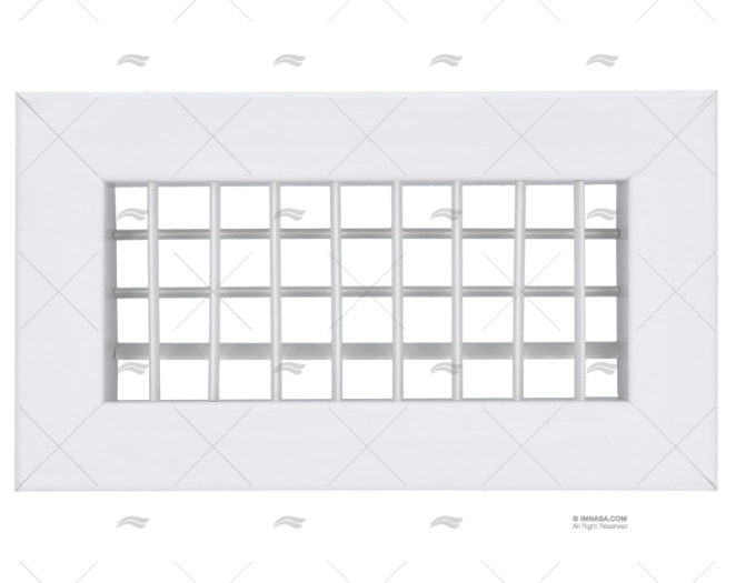 A.C. GRID PVC 180x80 Int White THERMOWELL