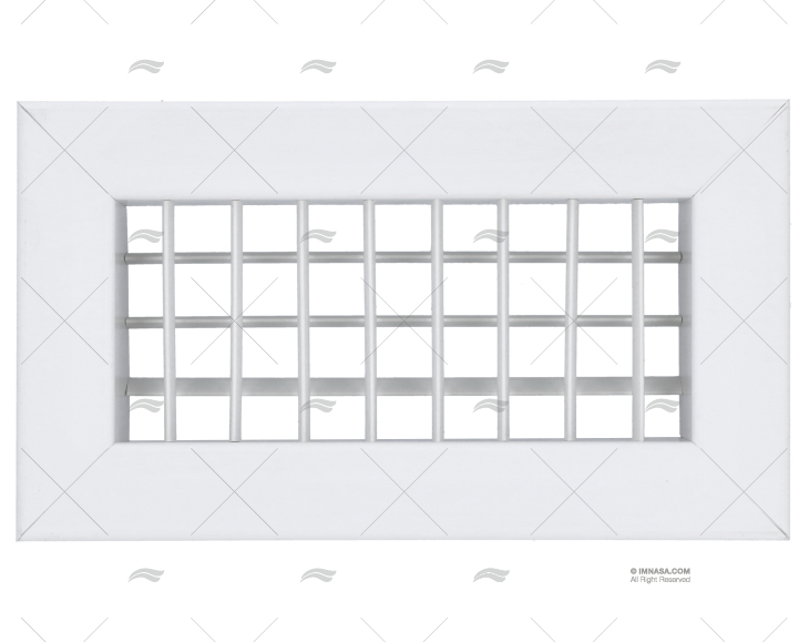 A.C. GRID PVC 180x80 Int White