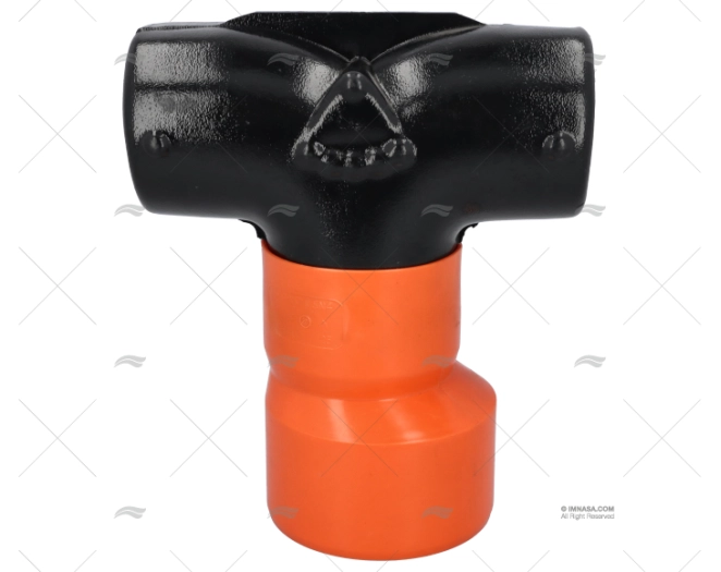 A.C. T-CONNECTOR 120/100/100 ¤ PLASTIC THERMOWELL