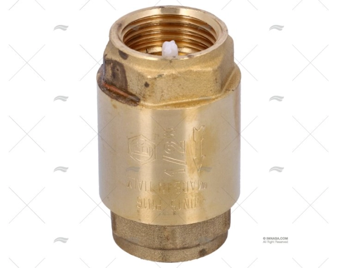 CHECK VALVE FOR HEATER, PUMPS, ETC 1/2' GUIDI