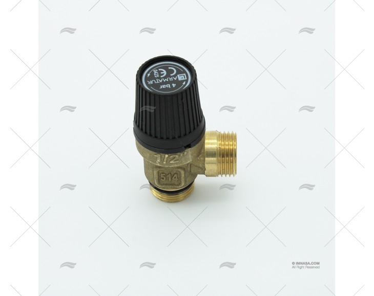 SAFETY VALVE 4 BAR ISOTHERM