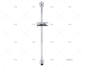 NON-SLIP SHOWER BAR TIGRIS CHROME