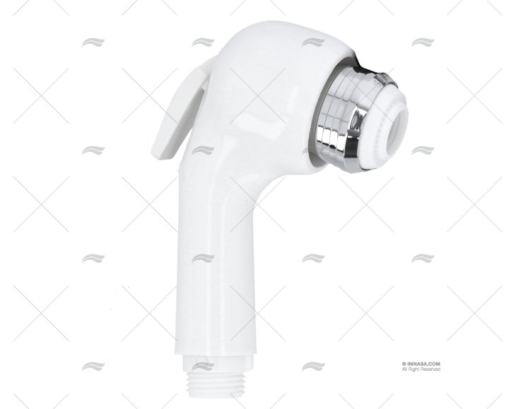 SHOWER WITH SPRAY NOZZLE WHITE 1/2" ARAVON