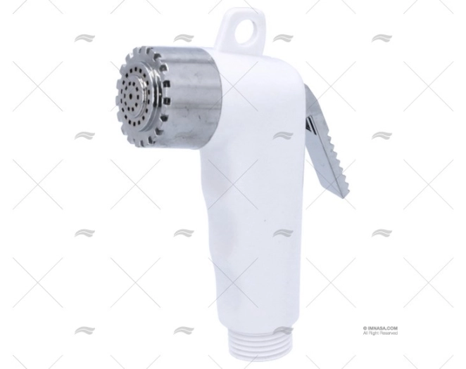 DUCHA BLANCA 1/2"BSP-20 DI/PUL  CROMADO