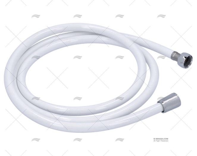 SHOWER HOSE 2M WHITE