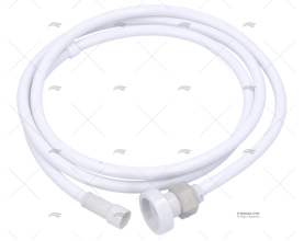 SHOWER HOSE ELEGANCE WHITE 22100mm WHALE