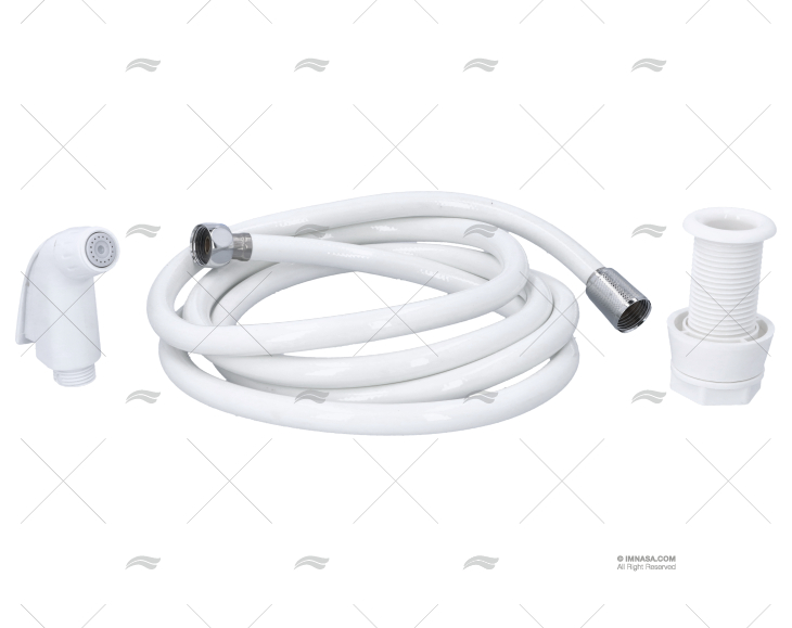 SHOWER SET W/HOSE 2.5M AND BRACKET