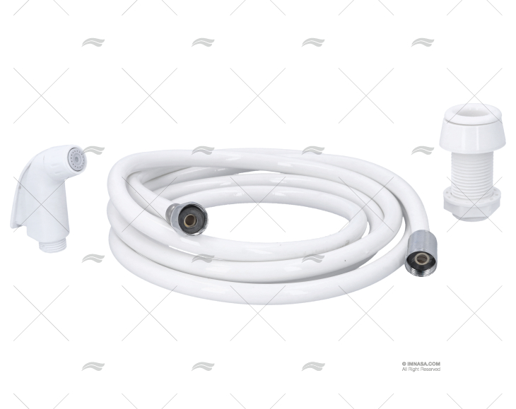 SHOWER SET W/HOSE 3M AND BRACKET