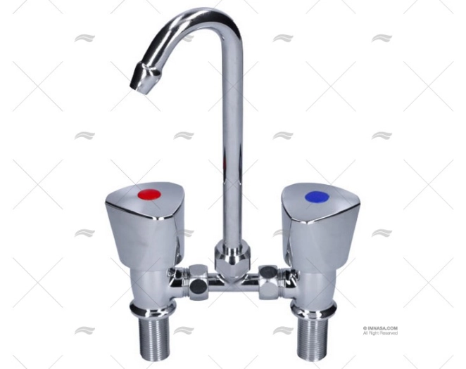 MIXER TAP CHROMED BRASS BARKA