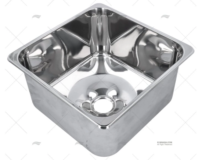 EVIER INOX 360x360MM BARKA