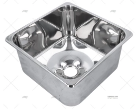 EVIER INOX 360x360MM BARKA