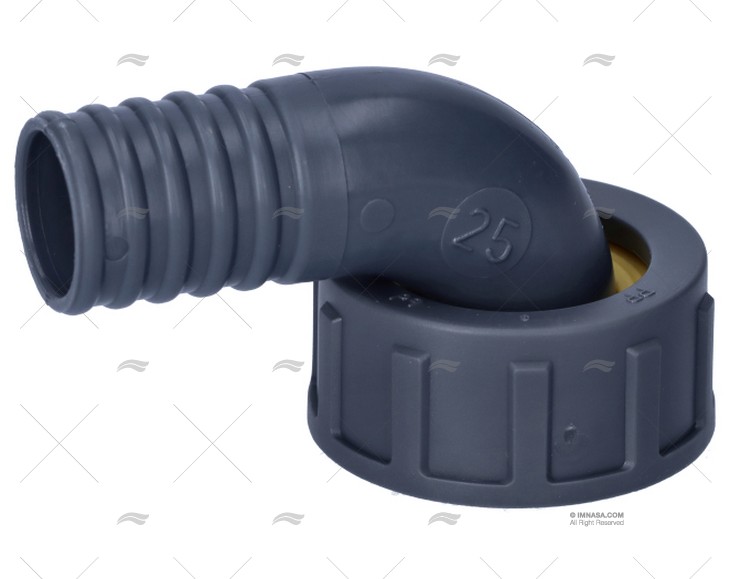 RACORD DRAINAGE ELBOW 90º 1"1/4 TO D.25 CAN