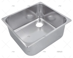 BATHROOM SINK S.S. 350X320X150mm CAN