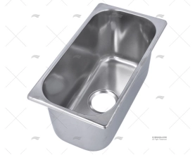 BATHROOM SINK S.S. 320X170X150mm CAN