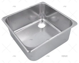 BATHROOM SINK S.S. 360x360mm