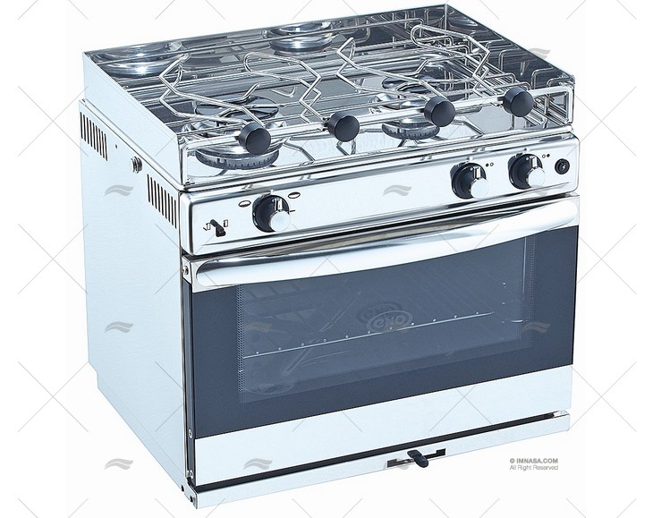 COOKER 2 BURNERS+OVEN 504x410x466 1.75KW ENO