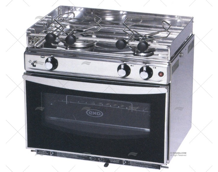 COZINHA ENO 504x410mm 2F+FORNO+GRILL ENO