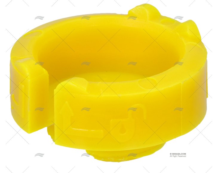 ADAPTADOR AMARELO VÁLVULA CV BARBECUE MAGMA