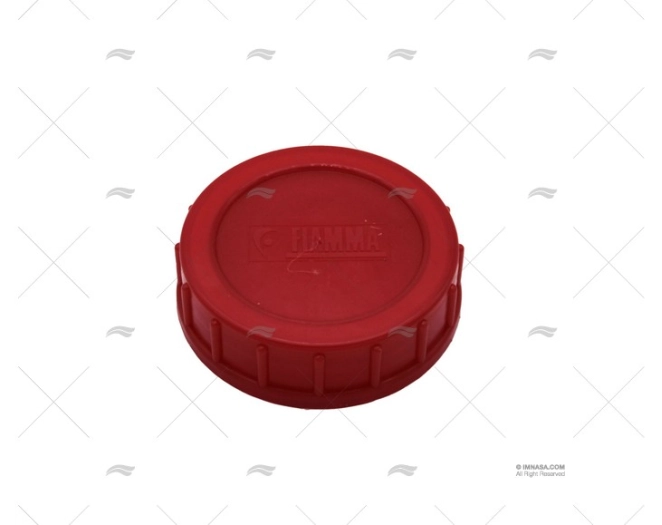 LOWER TANK CAP SPARE BI-POT RED