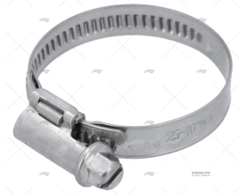 BRAÇADEIRA INOX W4  25- 40/ 9