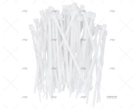 NYLON CABLE-TIE 2,5x98 WHITE 100 UNITS NORMA