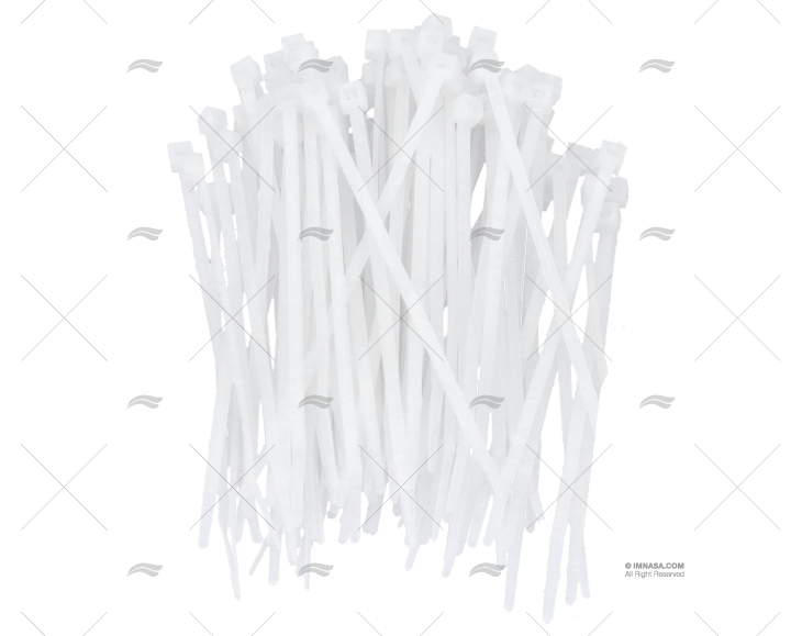 NYLON CABLE-TIE 2,5x98 WHITE 100 UNITS NORMA