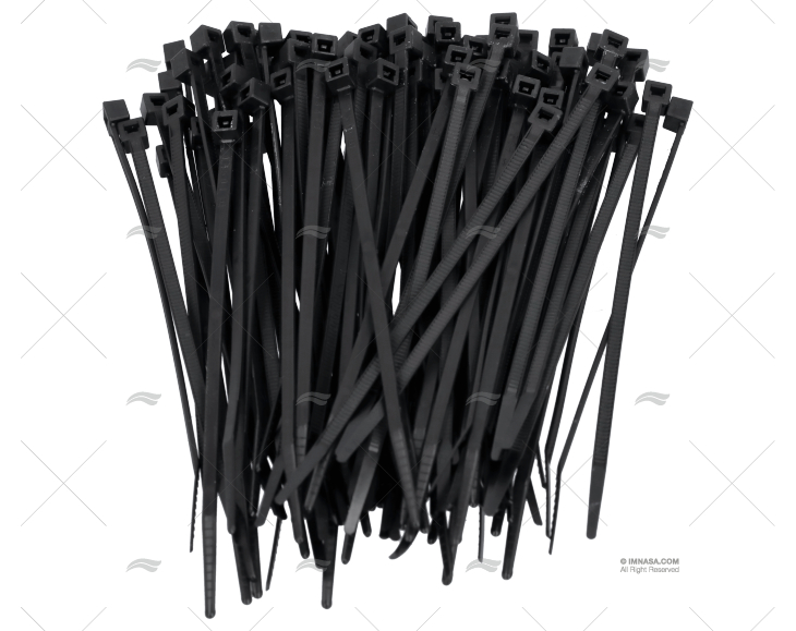 NYLON CABLE-TIE 2,5x98 BLACK 100 UNITS NORMA