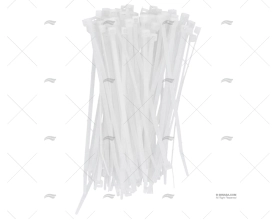 NYLON CABLE-TIE 3,6x140 WHITE 100 UNITS NORMA