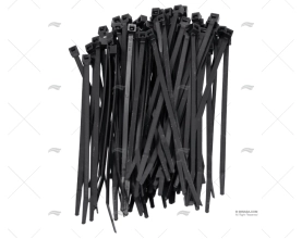 NYLON CABLE-TIE 3,6x140 BLACK 100 UNITS