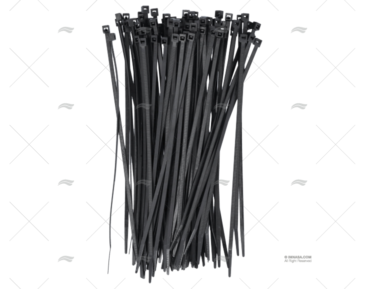 NYLON CABLE-TIE 3,6x200 BLACK 100 UNITS NORMA