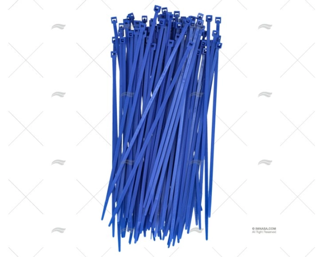 NYLON CABLE-TIE 3,6x200 BLUE 100 UNITS NORMA