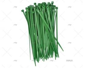 NYLON CABLE-TIE 4,8x200 GREEN 100 UNITS NORMA