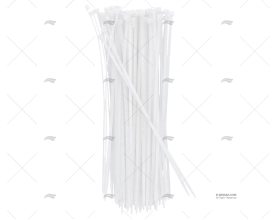 NYLON CABLE-TIE 4,8x290 WHITE 100 UNITS NORMA