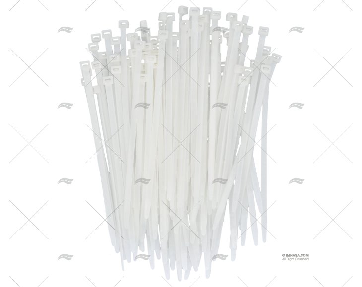 NYLON CABLE-TIE 7,8x240 WHITE 100 UNITS NORMA