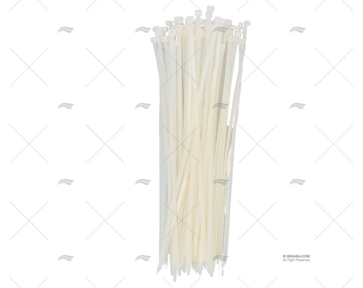 NYLON CABLE-TIE 7,8x450 WHITE 100 UNITS NORMA