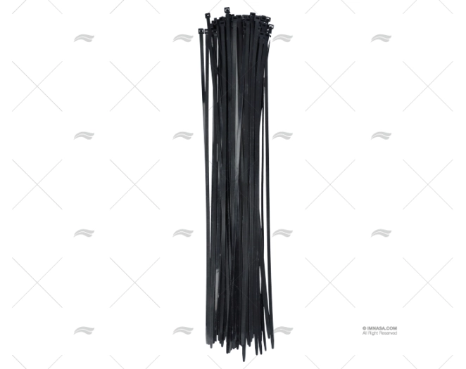 NYLON CABLE-TIE 9x780 BLACK 100 UNITS