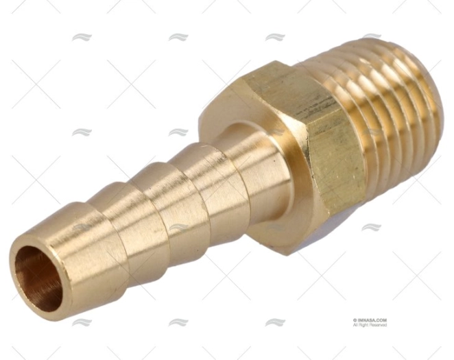 UNIVERSAL FUEL TANK CONNECTOR 1/4'-5/16'