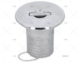 STAINLESS STEEL DIESEL CAP 50mm