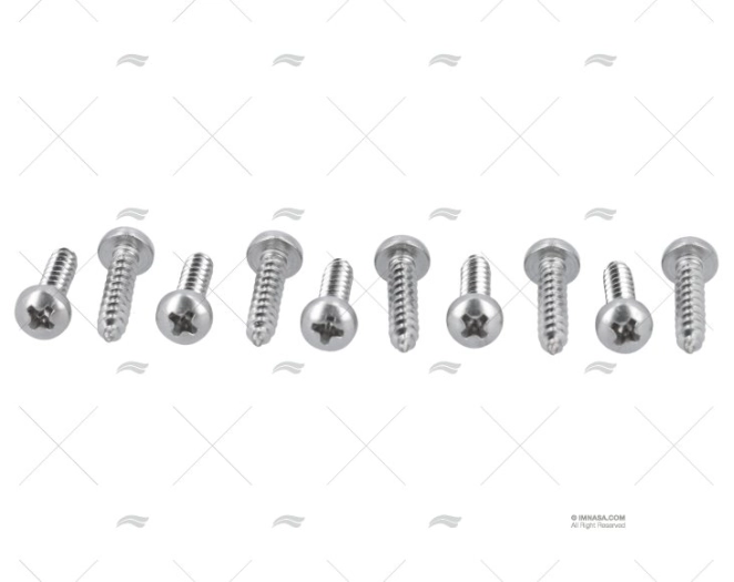 SELF-TAPPING SCREW  ALUM. DIN7981 A4 2,9