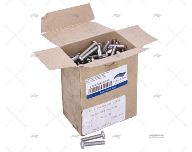 BOLT DIN85 A4 6x30 (200)