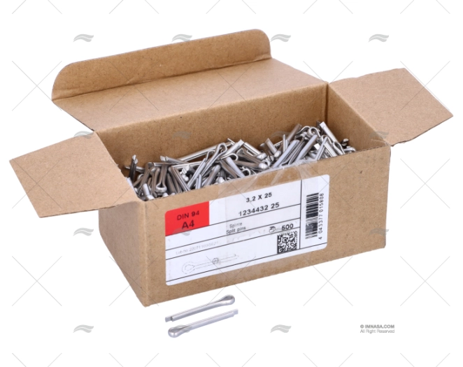 COTTER PIN DIN94 A4 3.2x25 (500 UNIT)