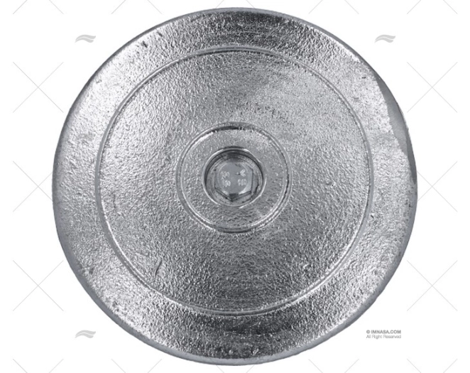 ÂNODO ZINCO DISCO 126mm 1,35kg