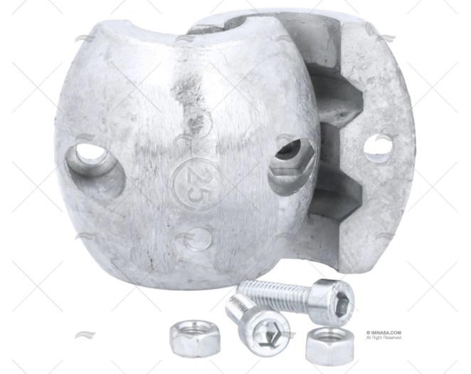 ANODO ZINC COLLARIN  25mm GUARDIAN