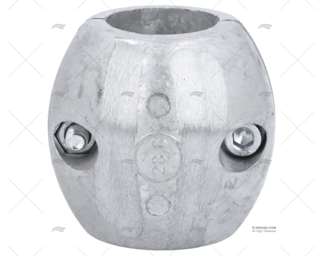 ZINC SHAFT COLLAR ANODE 1 1/8"