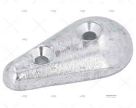 ZINC OVAL ANODE 0,3Kg TECNOSEAL