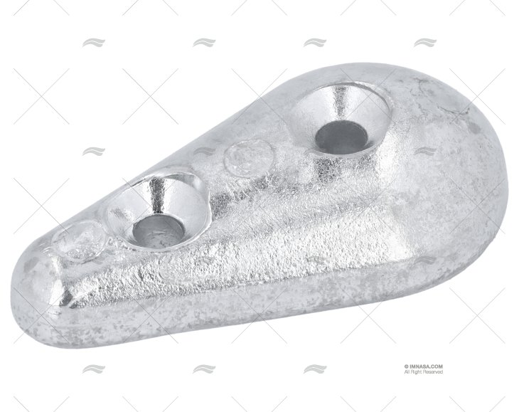 ZINC OVAL ANODE 0,3Kg TECNOSEAL