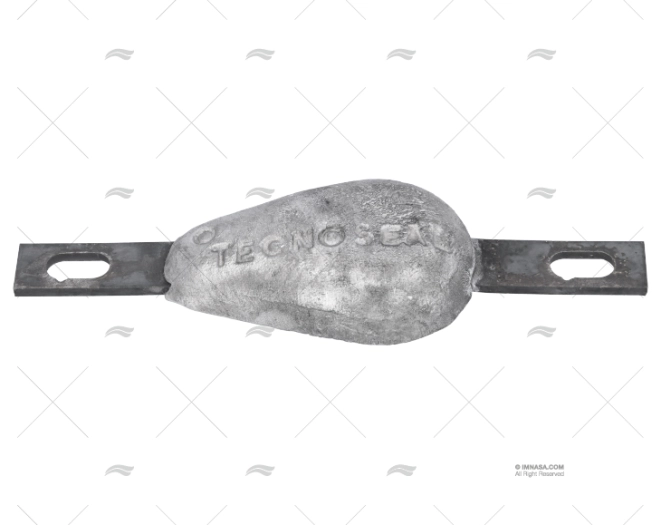 MAGNESIUM ANODE OVAL FISH 120mm 0,25kg TECNOSEAL